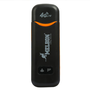 Melbon 4G LTE Wireless USB Dongle Stick with All SIM Network Support-Black